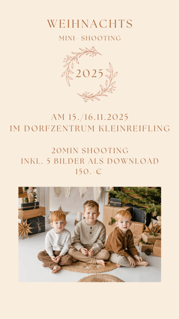 Weihnachtsminishooting Weihnachtsminis