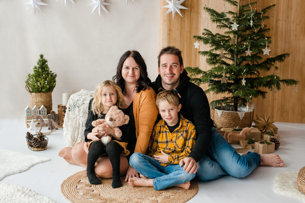 Weihnachtsshooting Familienbilder